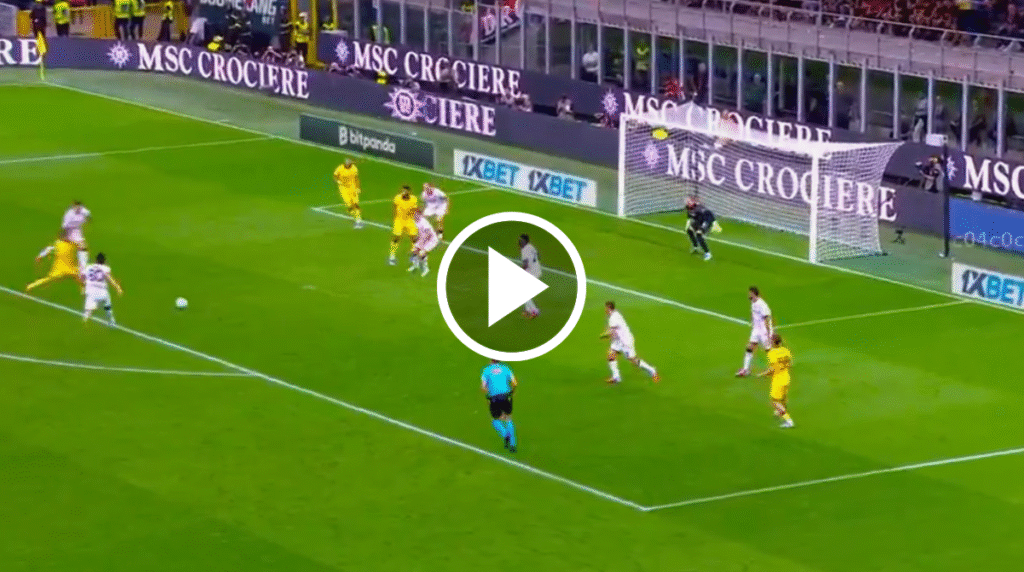Modric fue el héroe de la fecha al anotar el gol del triunfo del AC Milan.